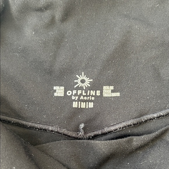 Aerie Black flare leggings medium - Picture 3 of 4